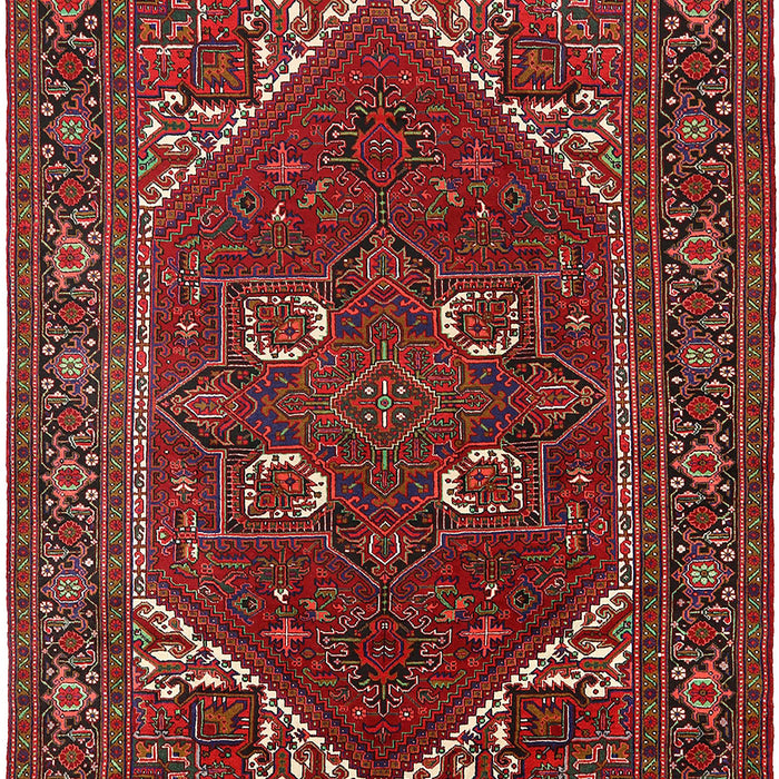 Machine Washable Industrial Modern Cranberry Red Rug, wshurb2849