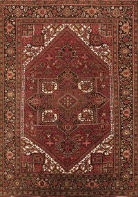 Persian Brown Traditional Rug, urb2849brn