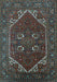 Persian Light Blue Traditional Rug, urb2849lblu