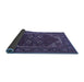 Sideview of Persian Blue Traditional Rug, urb2849blu