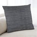 Lifestyle Image of Mid-Century Modern Urban Square Charcoal Black Throw Pillow, 18 inch by 18 inch, pwurb284