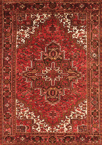 Persian Orange Traditional Rug, urb2850org