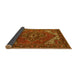 Sideview of Persian Yellow Traditional Rug, urb2850yw