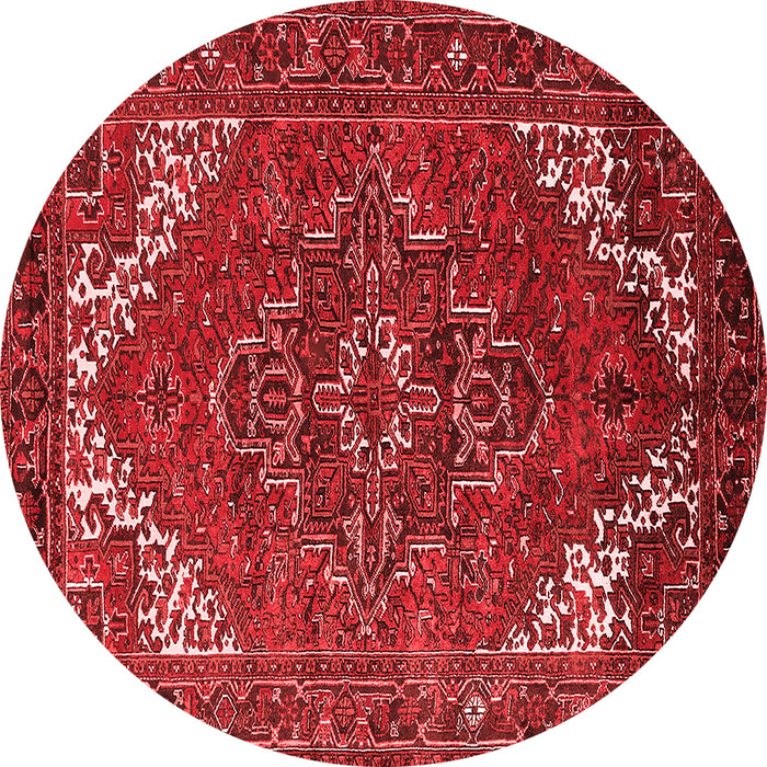 Machine Washable Persian Red Traditional Rug, wshurb2850red