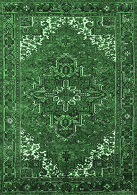 Persian Emerald Green Traditional Rug, urb2850emgrn