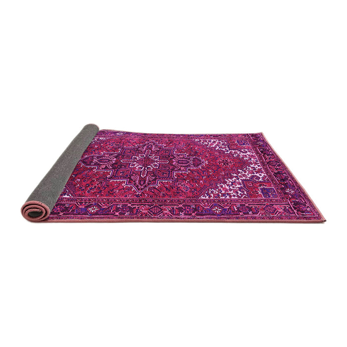 Sideview of Persian Pink Traditional Rug, urb2850pnk