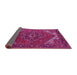 Sideview of Persian Pink Traditional Rug, urb2850pnk