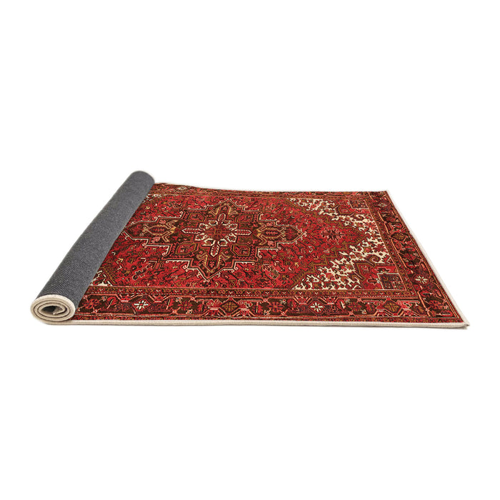 Sideview of Persian Orange Traditional Rug, urb2850org