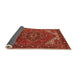 Sideview of Persian Orange Traditional Rug, urb2850org