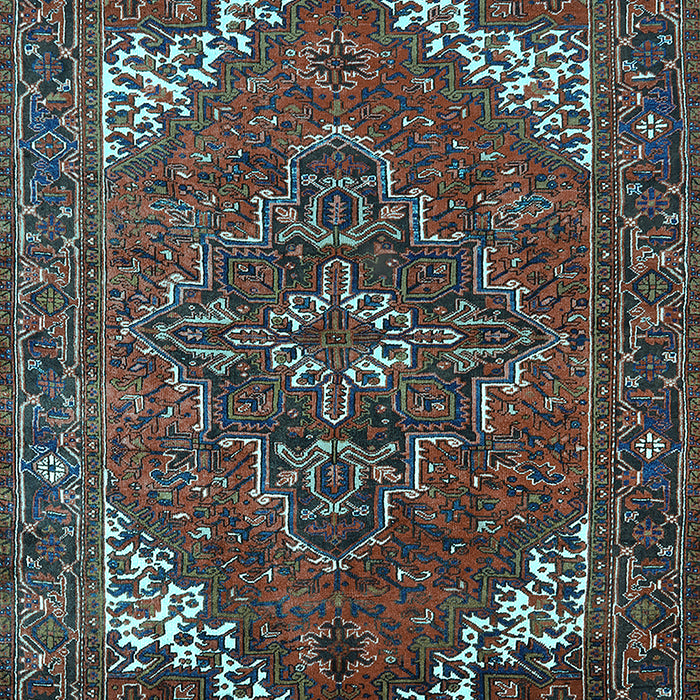 Persian Light Blue Traditional Rug, urb2850lblu