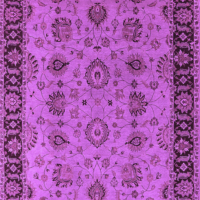 Machine Washable Oriental Purple Traditional Area Rugs, wshurb2851pur