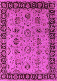 Oriental Pink Traditional Rug, urb2851pnk