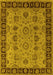 Oriental Yellow Traditional Rug, urb2851yw