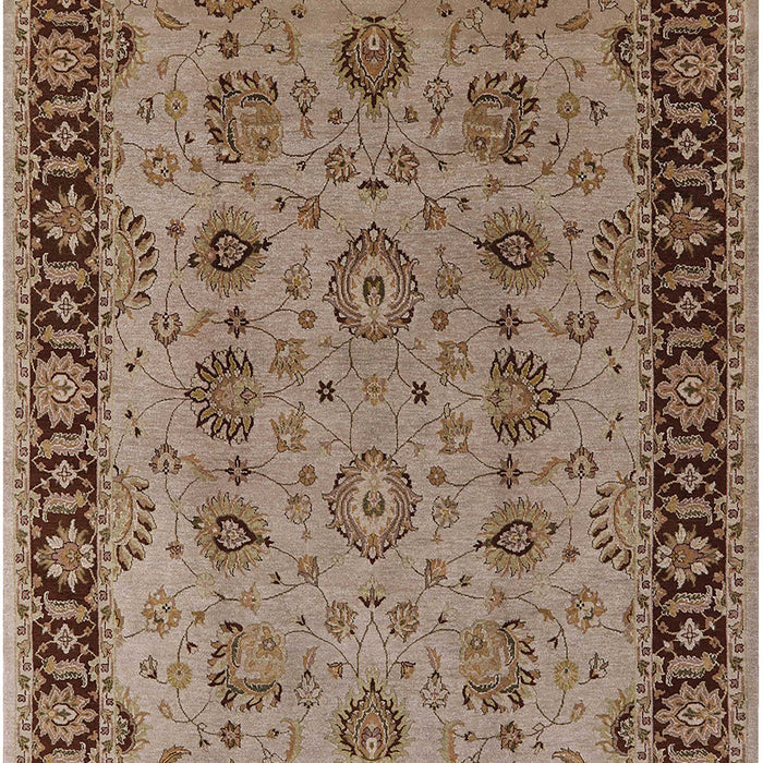 Machine Washable Industrial Modern Camel Brown Rug, wshurb2851