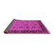 Sideview of Oriental Pink Traditional Rug, urb2851pnk