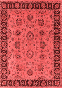 Oriental Red Traditional Rug, urb2851red