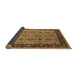 Sideview of Oriental Brown Traditional Rug, urb2851brn
