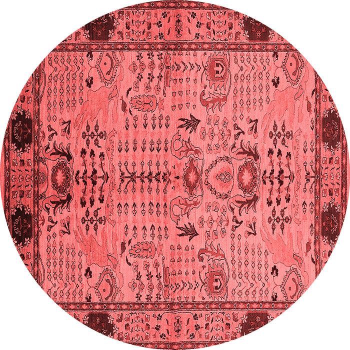 Oriental Red Traditional Rug, urb2852red