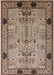 Machine Washable Industrial Modern Sepia Brown Rug, wshurb2852