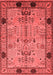 Oriental Red Traditional Area Rugs