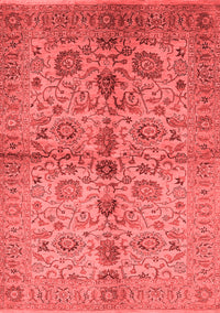 Oriental Red Traditional Rug, urb2853red