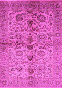 Oriental Pink Traditional Rug, urb2853pnk