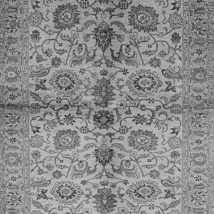 Machine Washable Oriental Gray Traditional Rug, wshurb2853gry