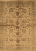 Oriental Brown Traditional Rug, urb2853brn