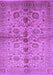 Oriental Purple Traditional Rug, urb2853pur