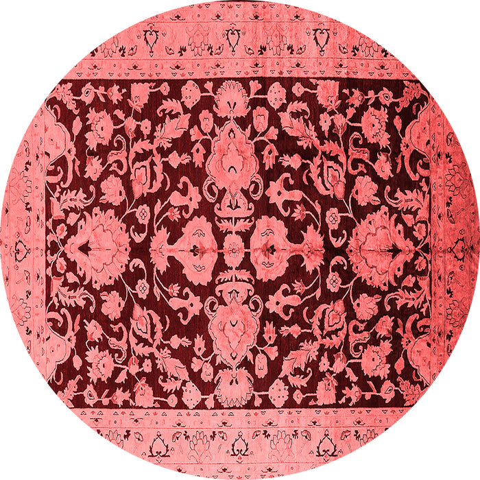 Oriental Red Traditional Rug, urb2854red