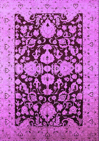 Oriental Purple Traditional Rug, urb2854pur