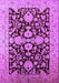 Oriental Purple Traditional Rug, urb2854pur