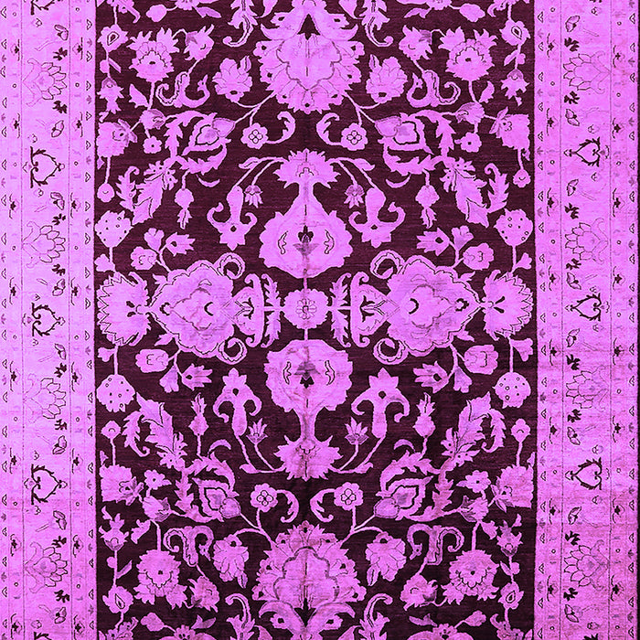 Oriental Purple Traditional Rug, urb2854pur