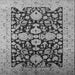 Square Oriental Gray Traditional Rug, urb2854gry
