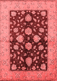 Oriental Red Traditional Rug, urb2855red
