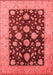 Oriental Red Traditional Area Rugs