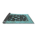 Sideview of Oriental Light Blue Traditional Rug, urb2855lblu