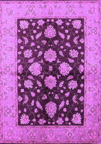 Oriental Purple Traditional Rug, urb2855pur