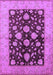 Oriental Purple Traditional Rug, urb2855pur