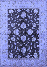 Oriental Blue Traditional Rug, urb2855blu