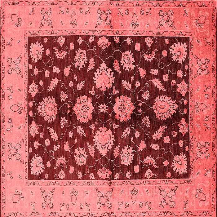 Oriental Red Traditional Rug, urb2855red