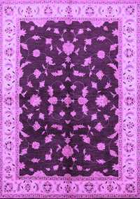 Oriental Purple Traditional Rug, urb2856pur
