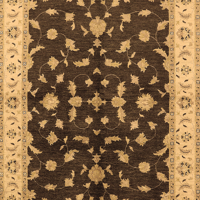 Oriental Brown Traditional Rug, urb2856brn