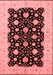 Oriental Red Traditional Area Rugs
