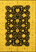 Oriental Yellow Traditional Rug, urb2857yw
