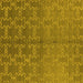 Square Oriental Yellow Industrial Rug, urb2858yw