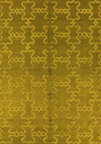 Oriental Yellow Industrial Rug, urb2858yw