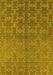 Oriental Yellow Industrial Rug, urb2858yw