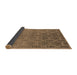 Sideview of Oriental Brown Industrial Rug, urb2858brn