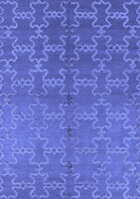 Oriental Blue Industrial Rug, urb2858blu